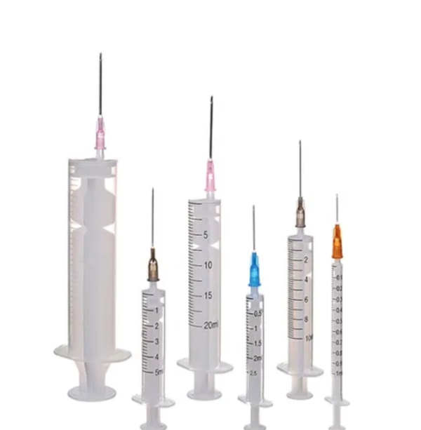 Two Parts Sterile Syringes and Needles